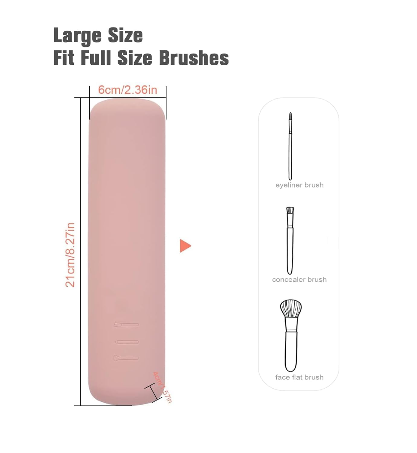 Silicone Makeup Brush Holder