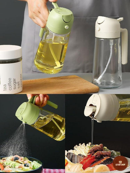 2 In 1 Oil Sprayer & Dispenser