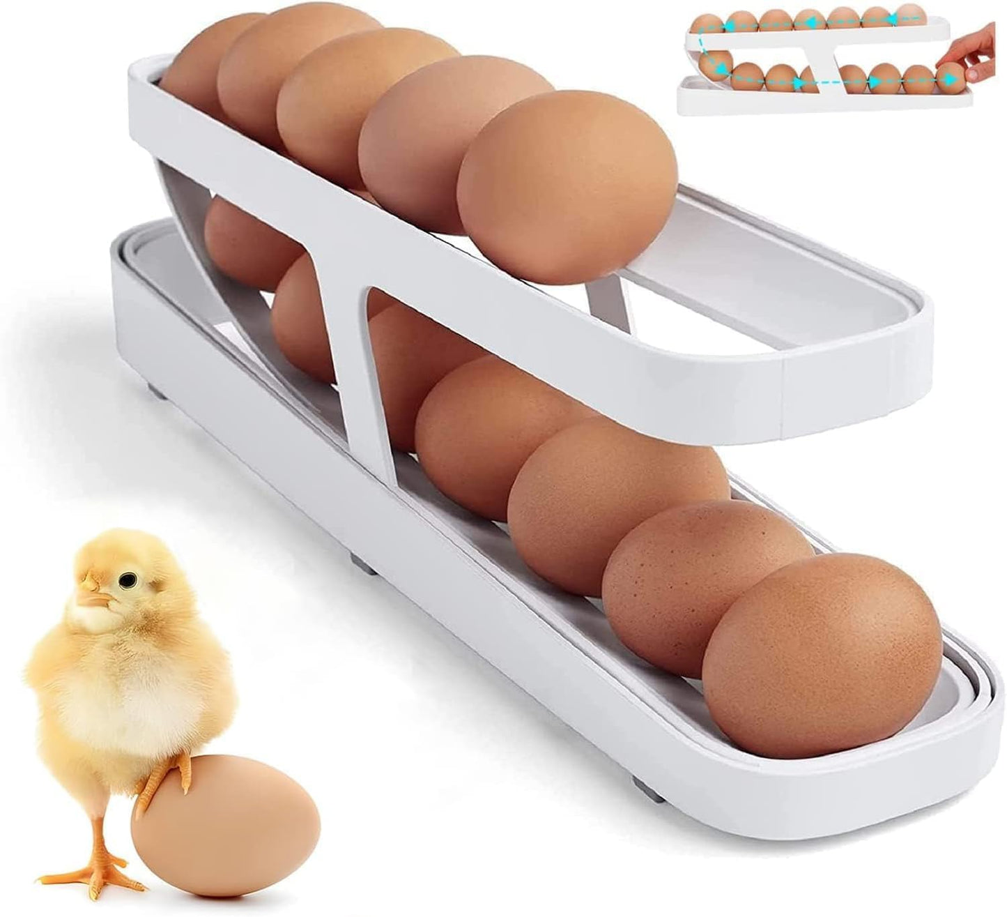 Automatic Rolling Egg Dispenser