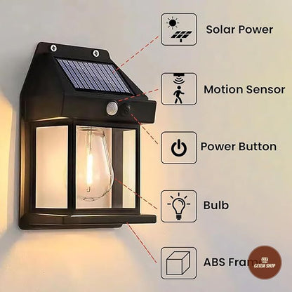 SunGlow | Solar Wall Light 🔆