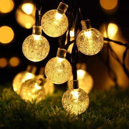 Crystal Bubble Ball String Led Lights